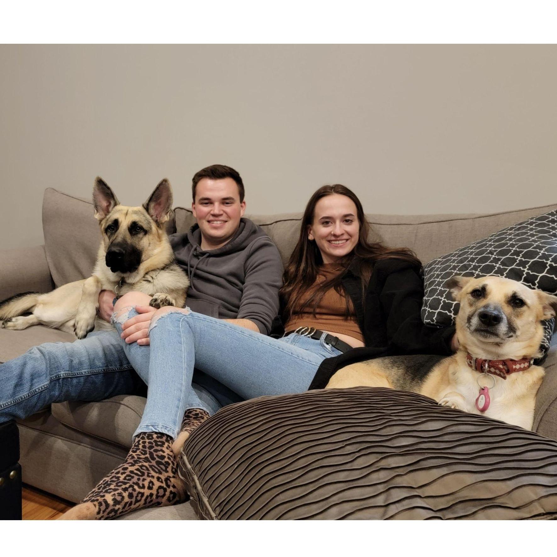 Another picture of our little family. November 2021.