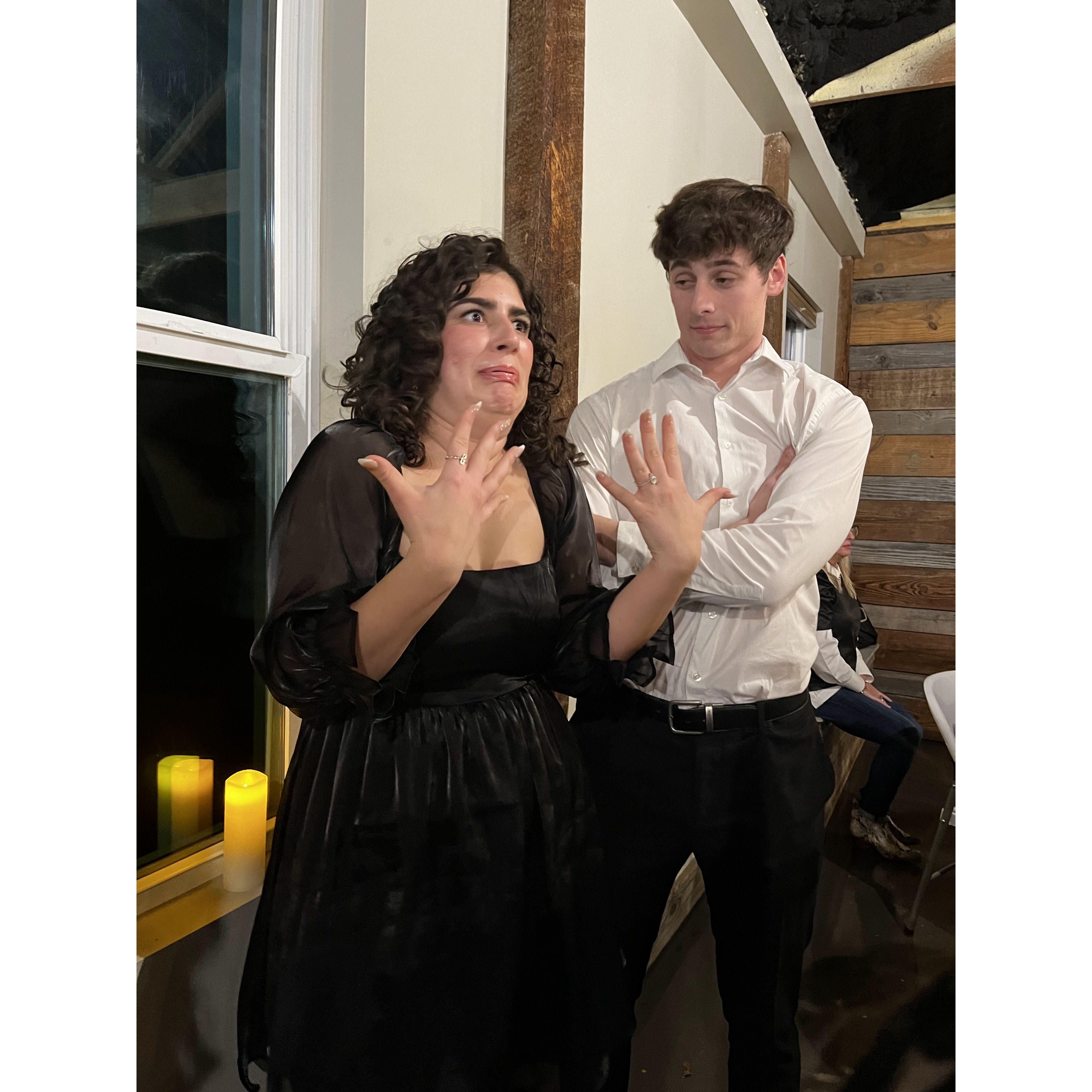 Post-engagement feels!