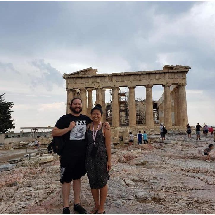 Going to Athens, Greece visiting the Ancient Ruins.