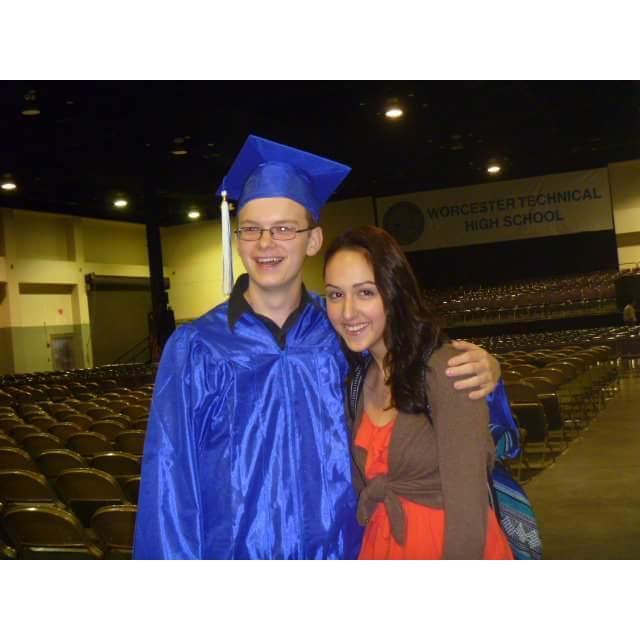 Will graduating from high school! Best friends always there to celebrate the accomplishments!