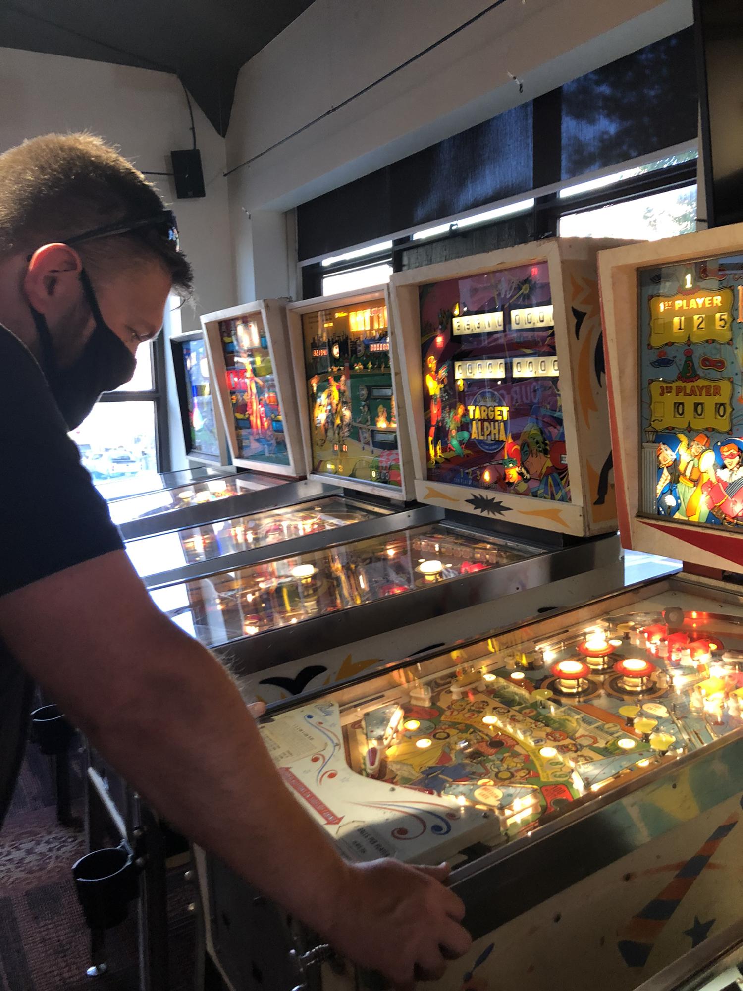 Blue Ridge Parkway road trip - pinball museum!