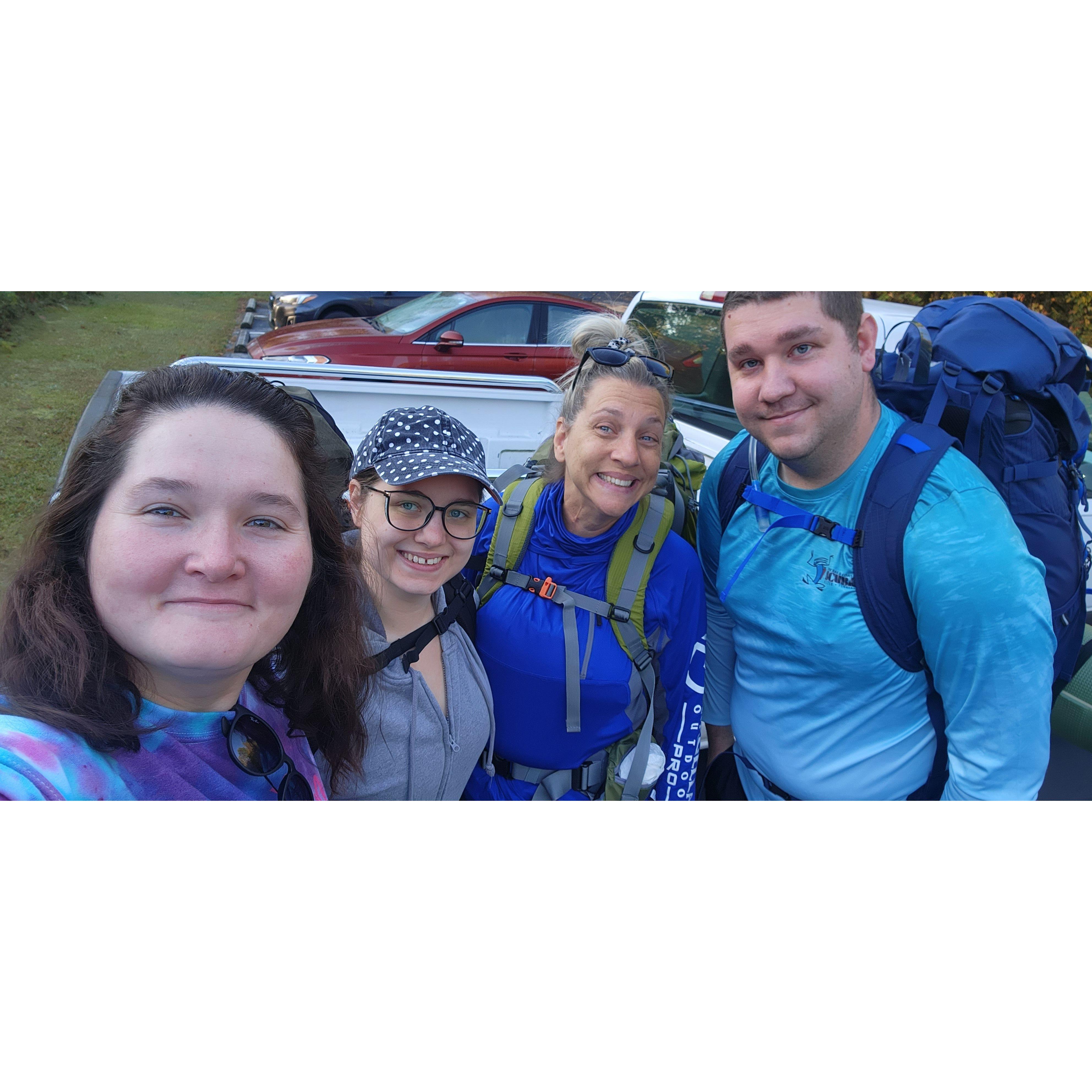 Pre hike