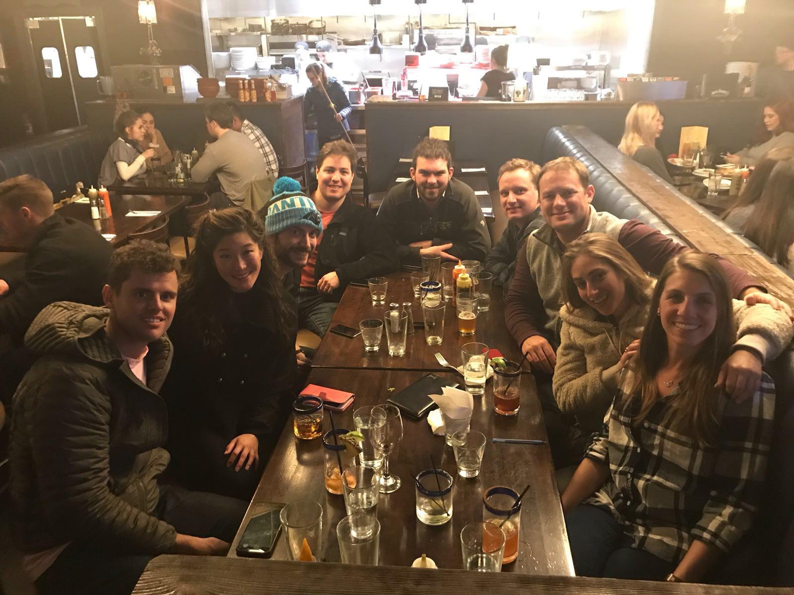 The inception of the ski crew in 2018 :)