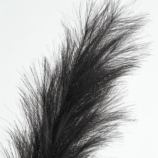 Black Faux Pampas Grass