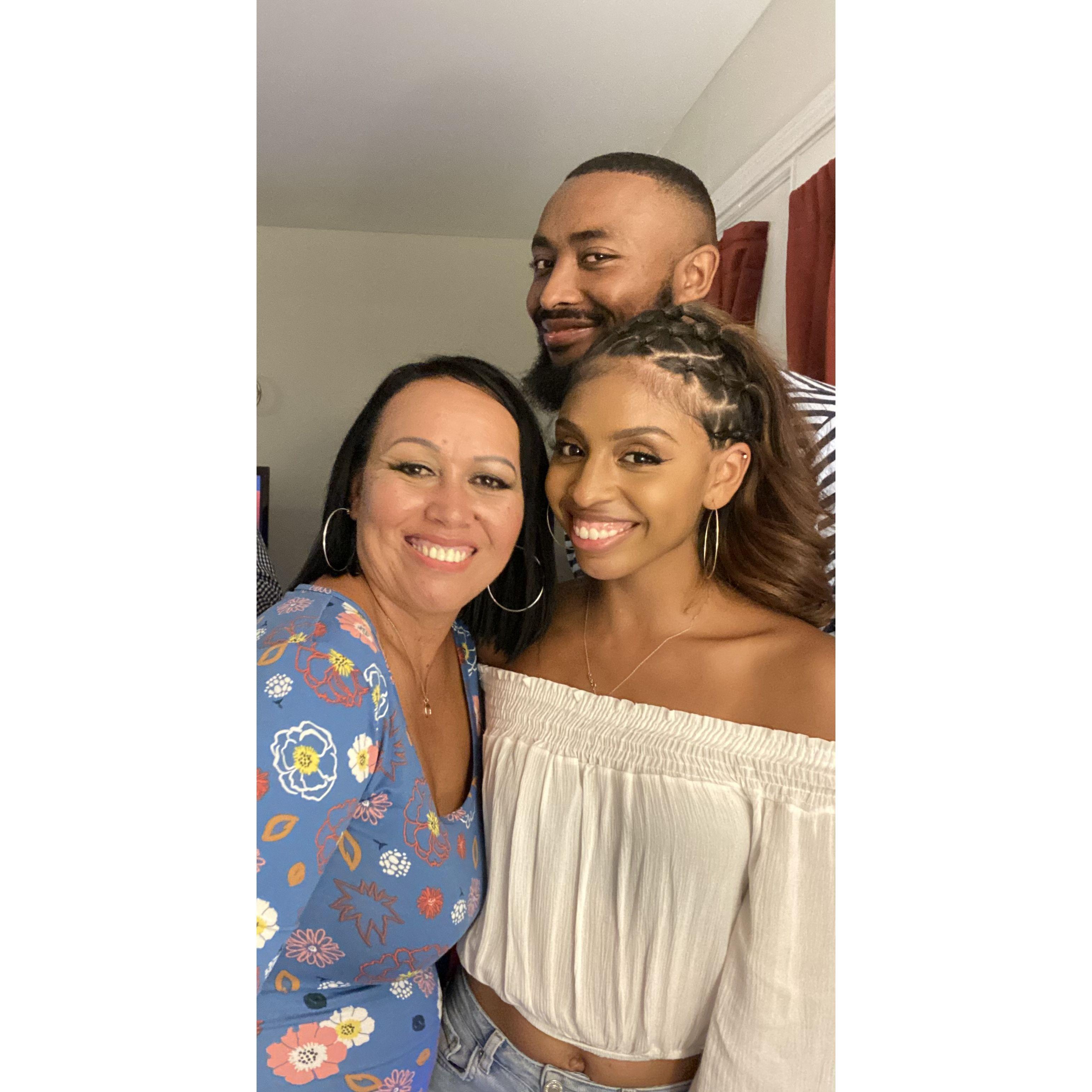 Tila always rooted for us and our success! We know she would love to be here with us to help celebrate our union BUT she's forever in our hearts and we know we've done her proud!