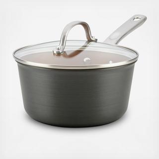 Hard Anodized Covered Saucepan