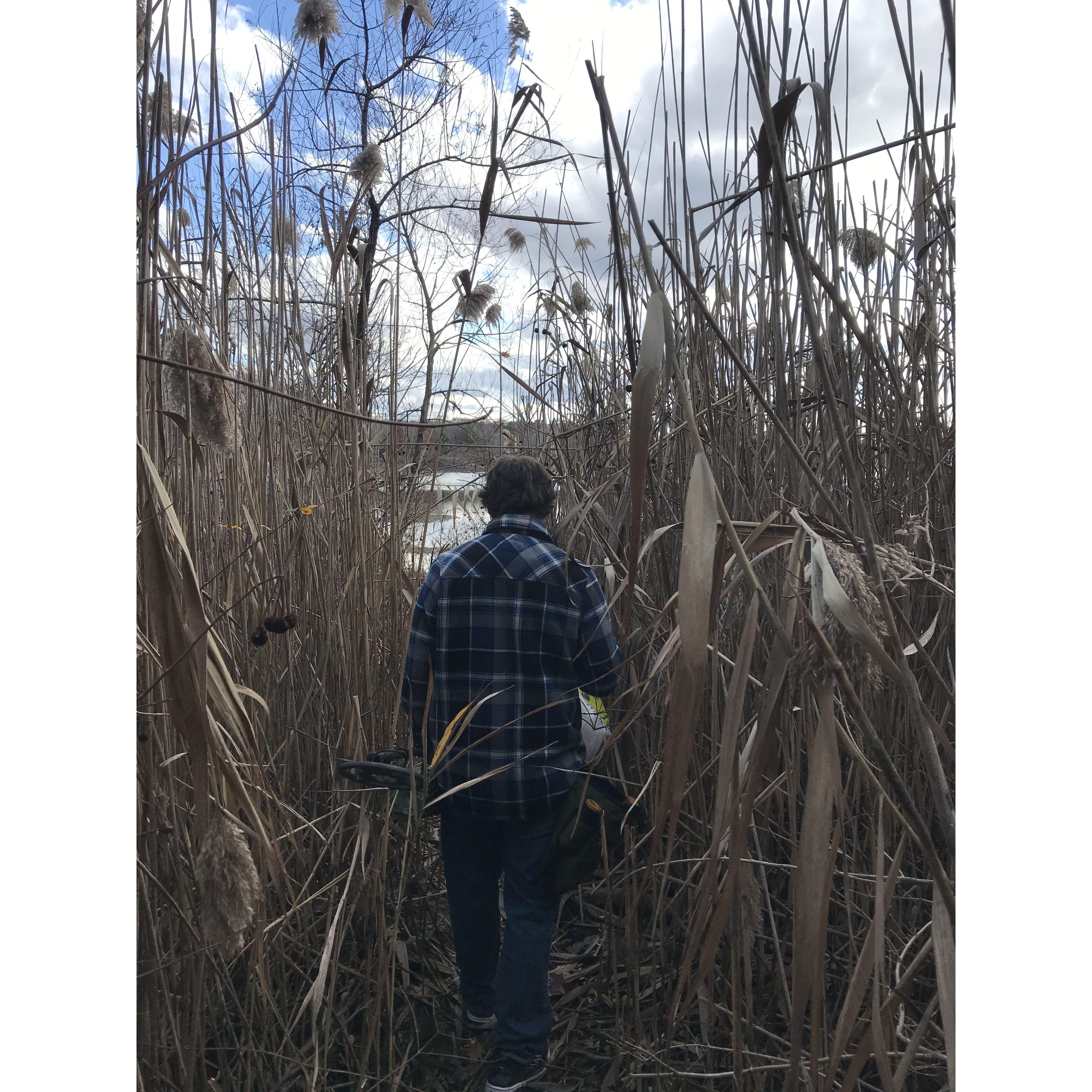 We walked the path down memory lane and fondly joked and laughed the whole way about our first date.