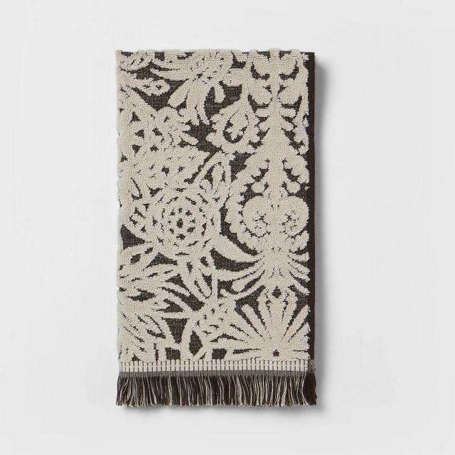Allover Pattern Towels Black/White - Opalhouse™