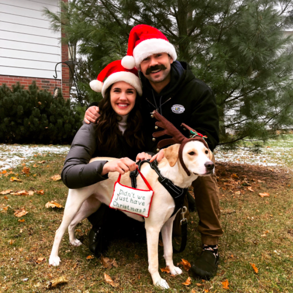 December 2018- A few months after we adopted our pride and joy, Nena!