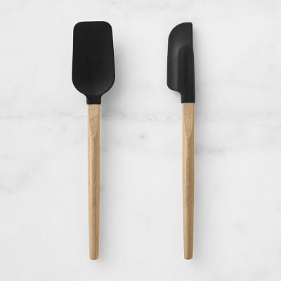Williams Sonoma Classic Mini Spatula and Spoonula, Black