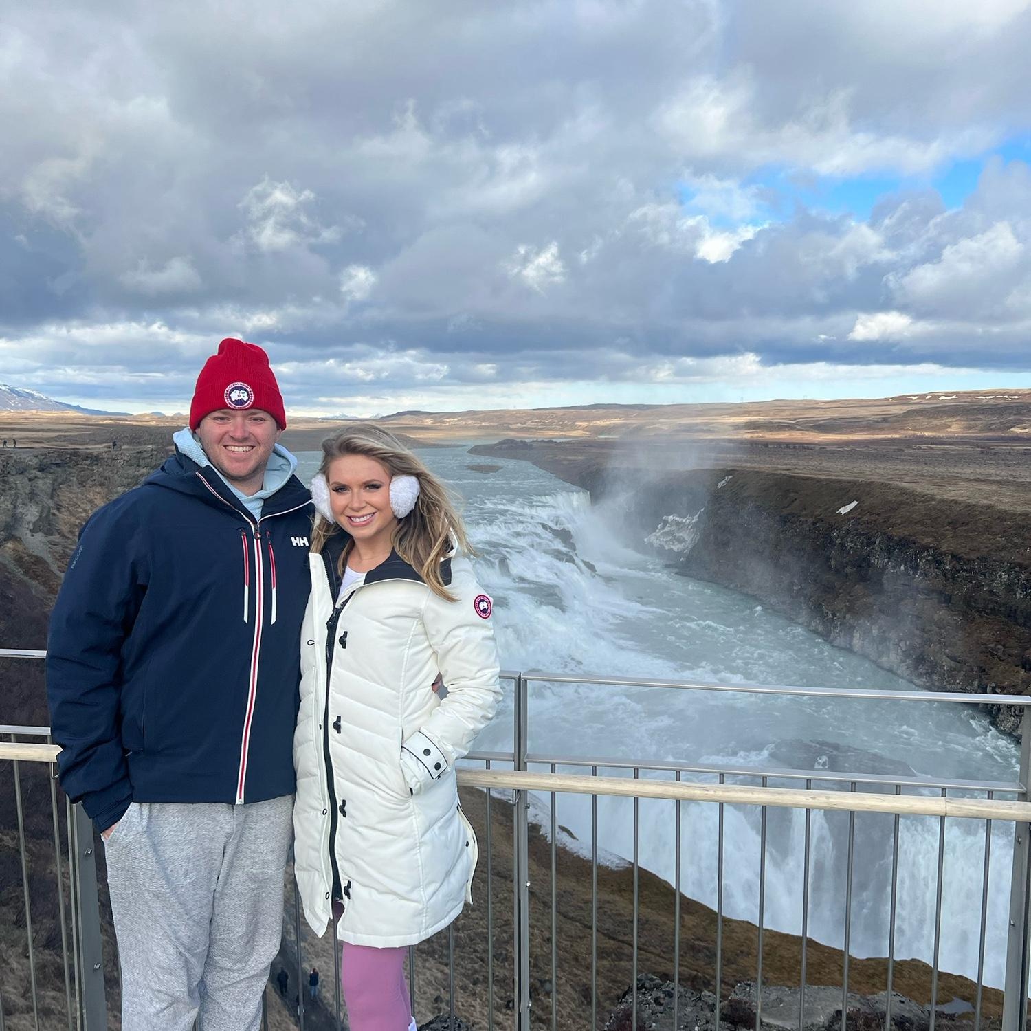 One of the many beautiful waterfalls in our favorite country, Iceland!