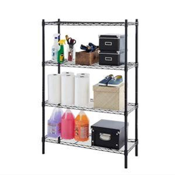 Style Selections Steel 4-Tier Utility Shelving Unit