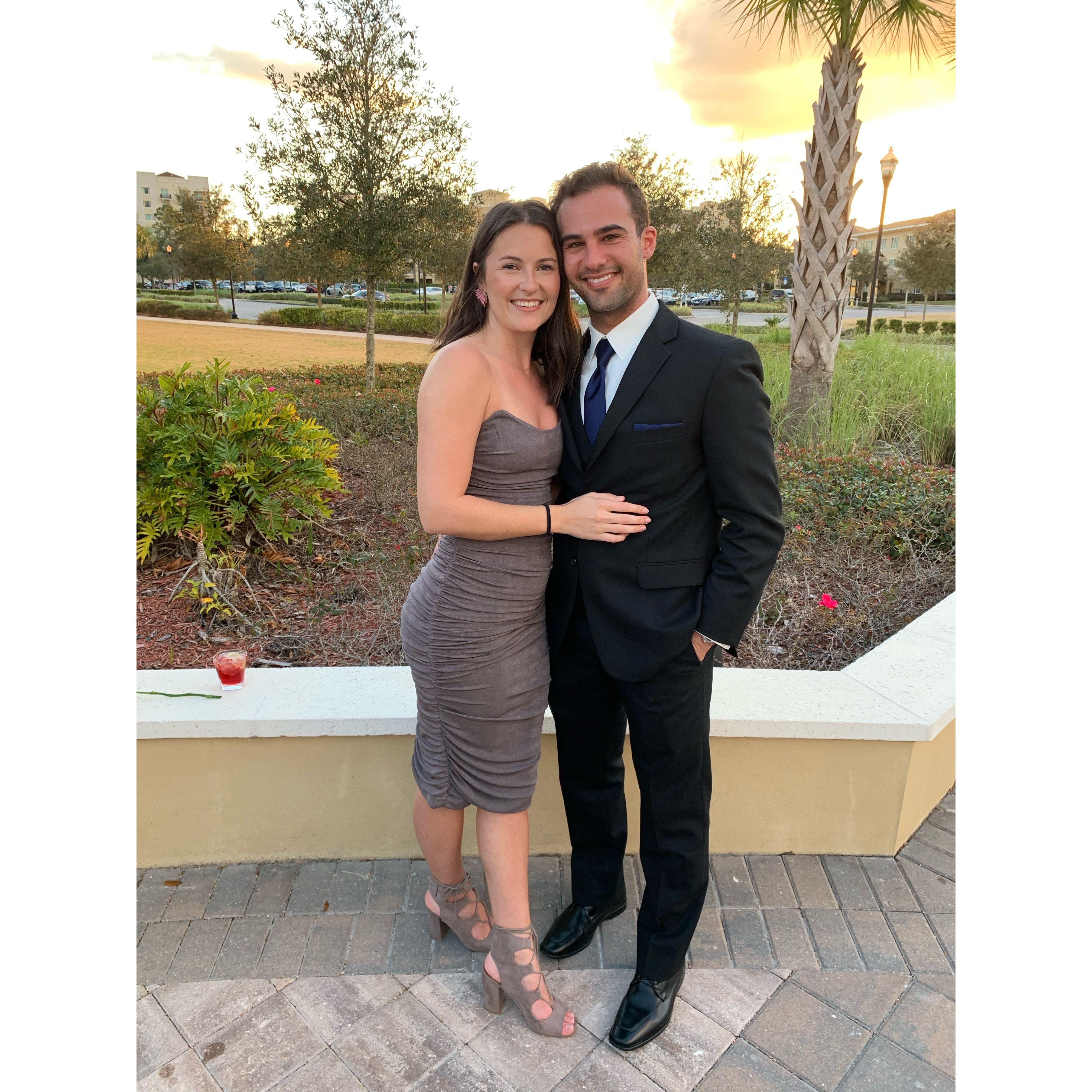 We've been to a lot of weddings together, now it's time for our own!