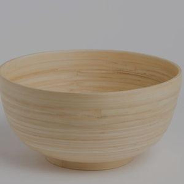TCHON - Bamboo Salad Bowl - Bibol USA (Natural Color)