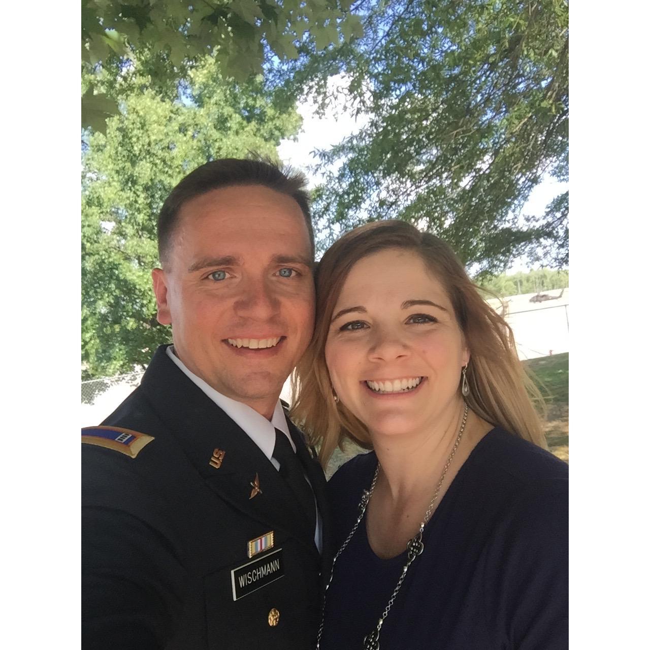CW4 Wischmann's promotion
