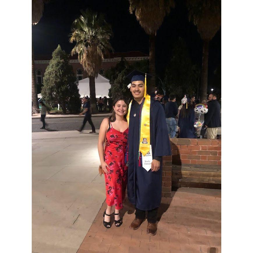 Ylia's undergrad graduation