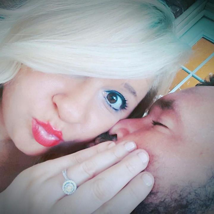 The ring makes it official!