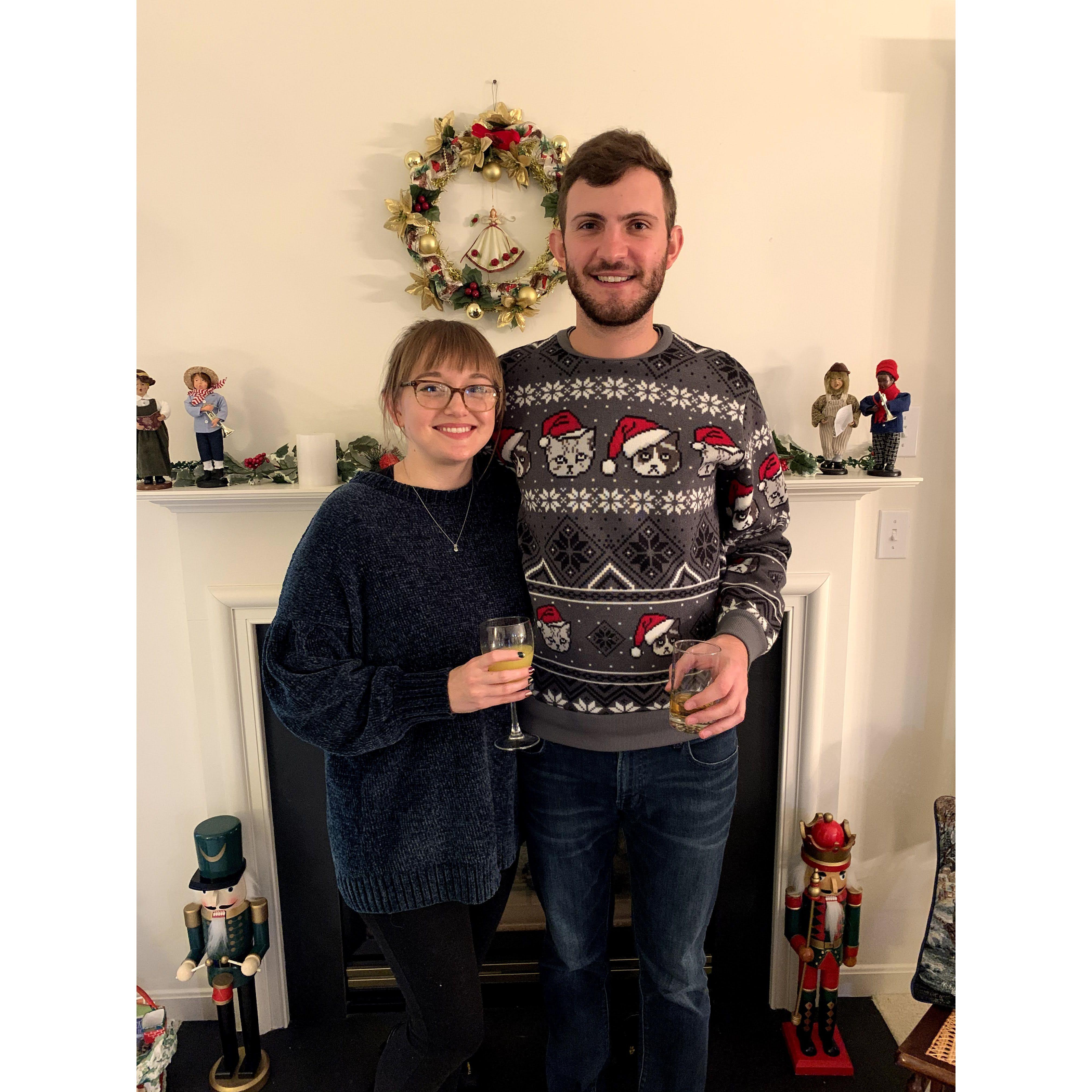 1st Christmas together (2020 in Pennsylvania)