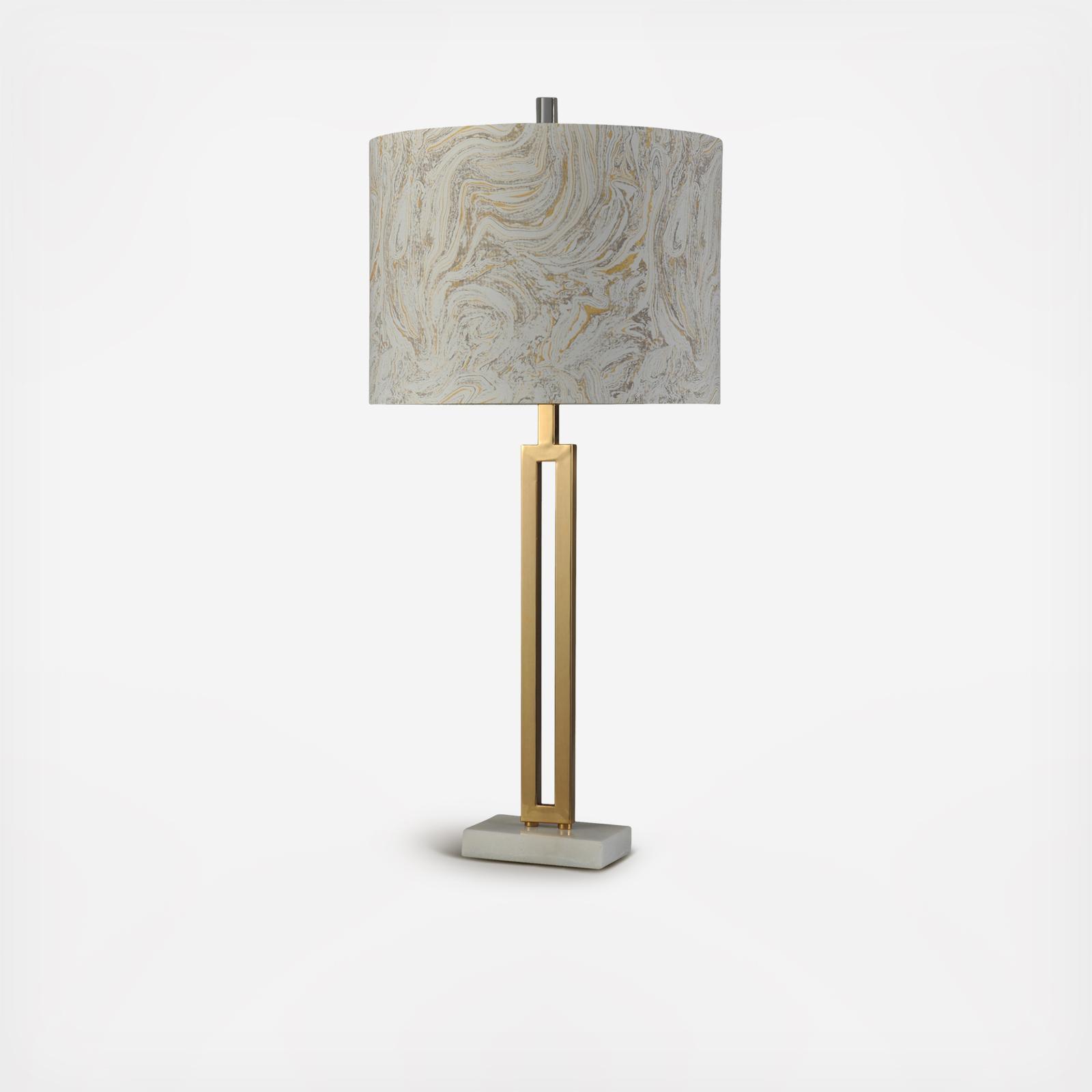 marble gold table lamp