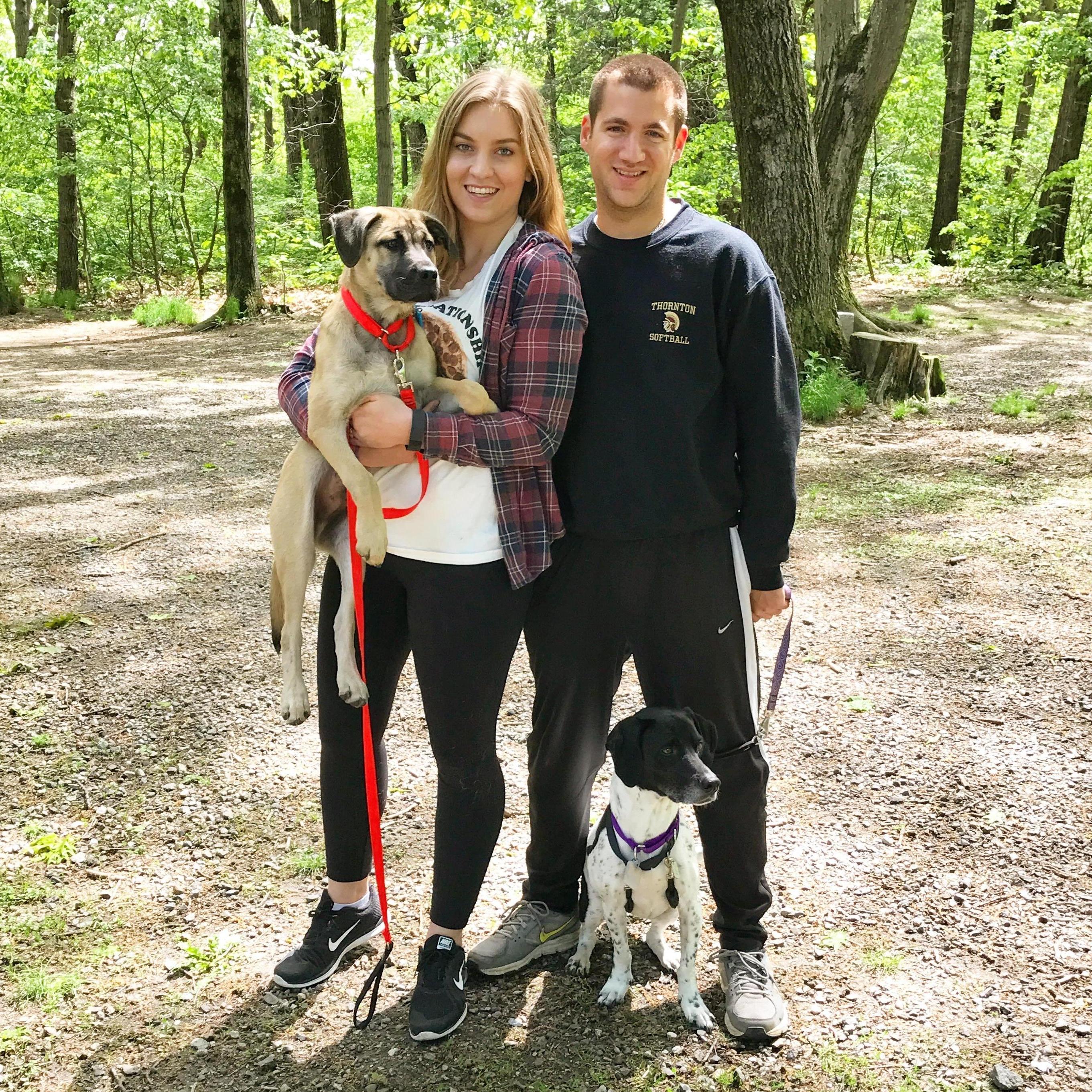 We welcomed a new puppy to our family