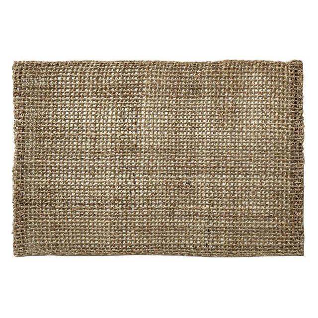 Fishnet Woven Placemat Set, Set of 2, Natural