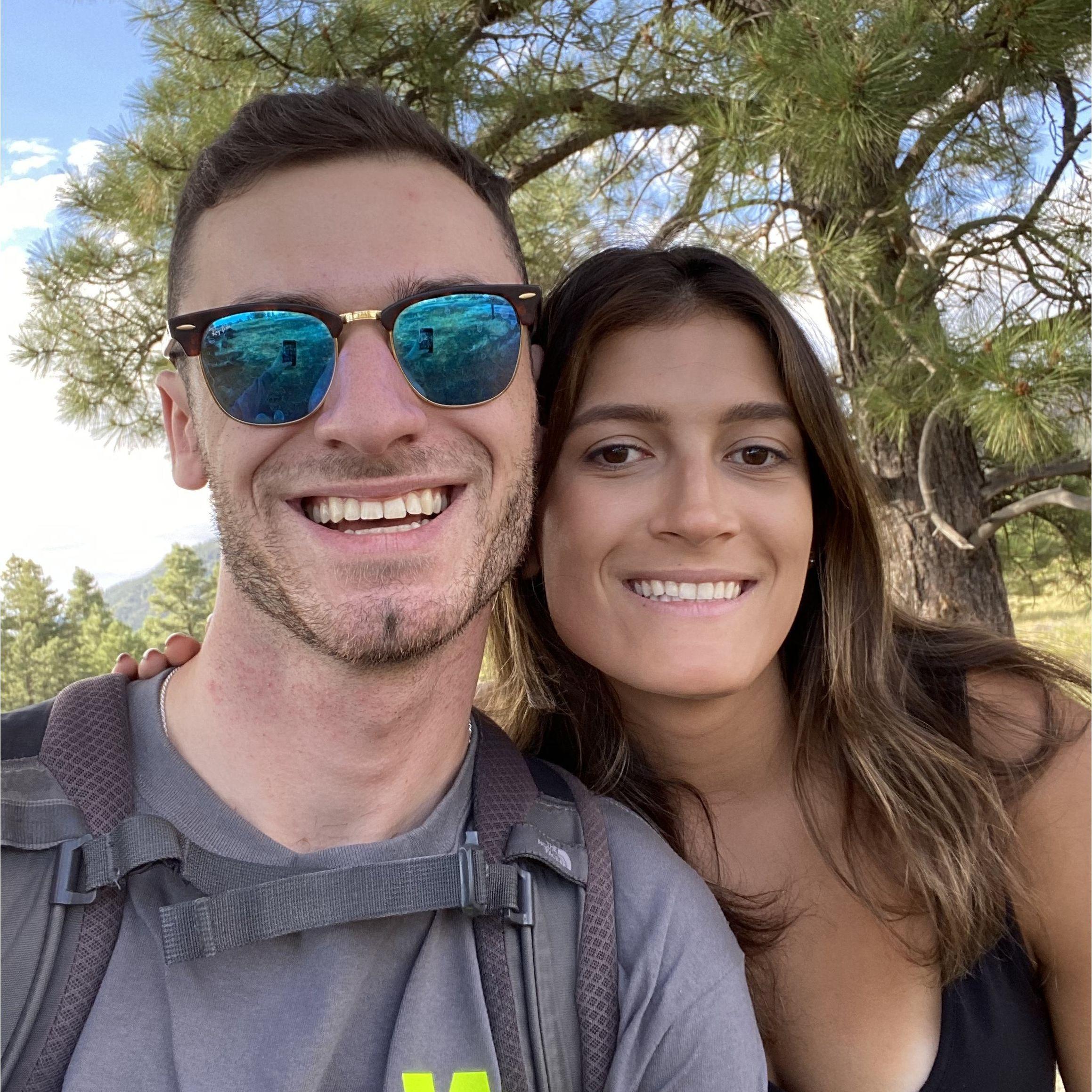 Our first photo together!