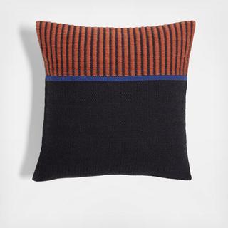 Boardwalk Kilim Square Throw Pillow Cover