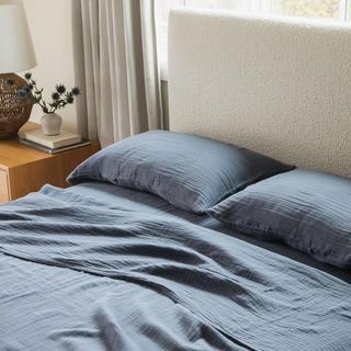 Oasis Crinkled Comfort 4-Piece Sheet Set