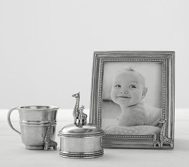 Classic Pewter Giraffe Keepsake Collection