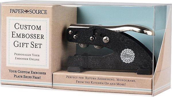 Custom Embosser Gift Set