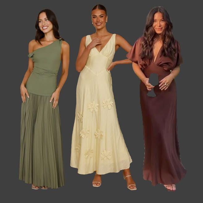 Garden Formal Attire We invite guests to wear soft garden-inspired colors such as sage, champagne, taupe, blues, lavender, or forest green. Bridesmaids will be wearing blush pink.