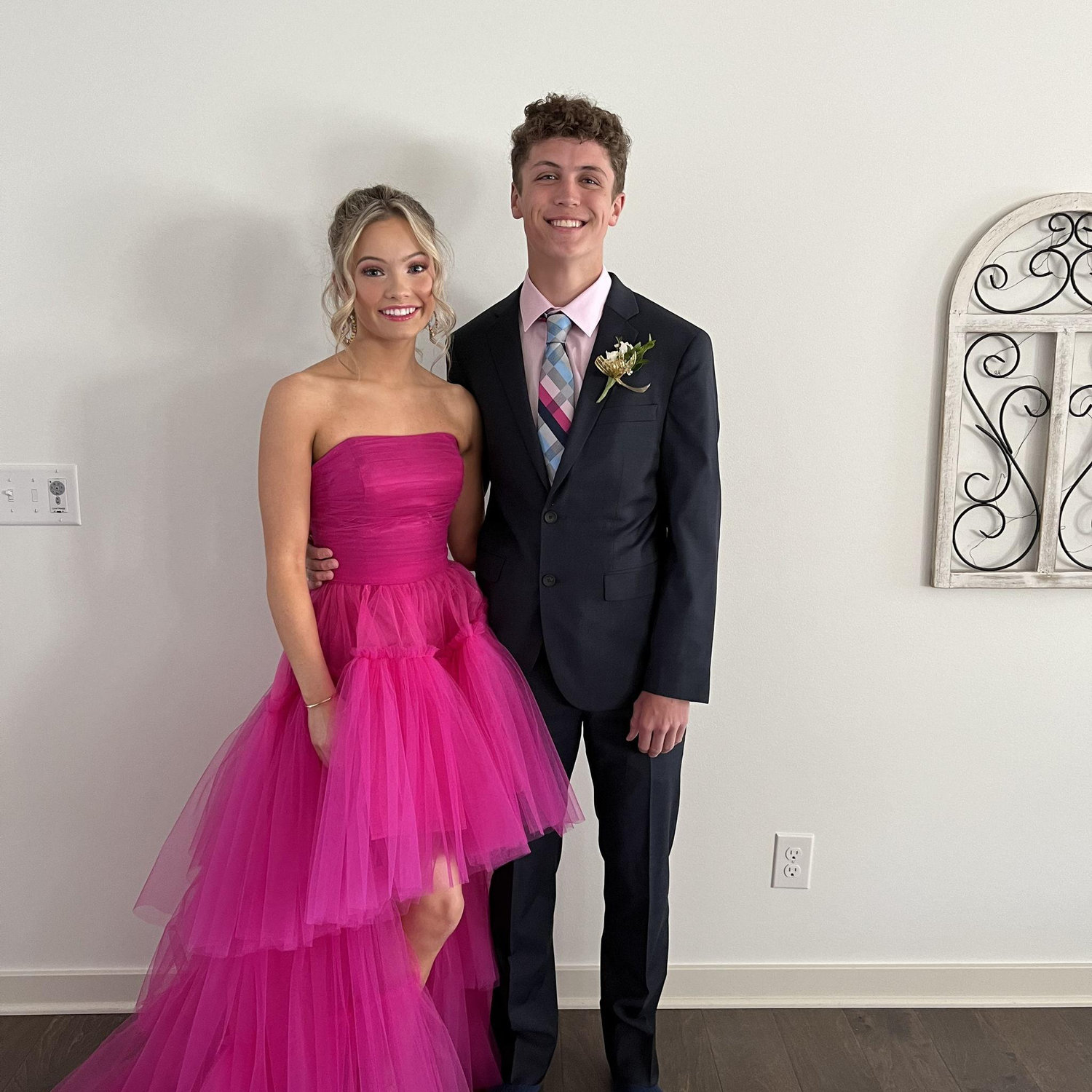 Junior year prom.