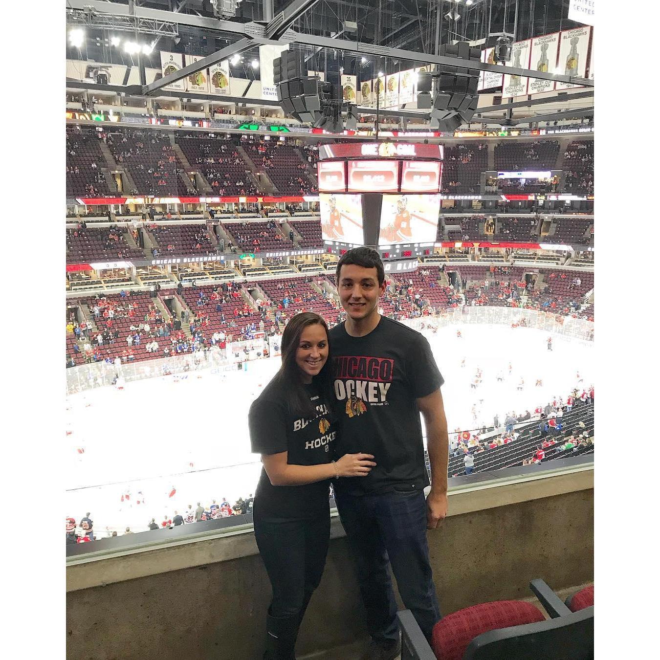 New York Rangers at Chicago Blackhawks at the United Center