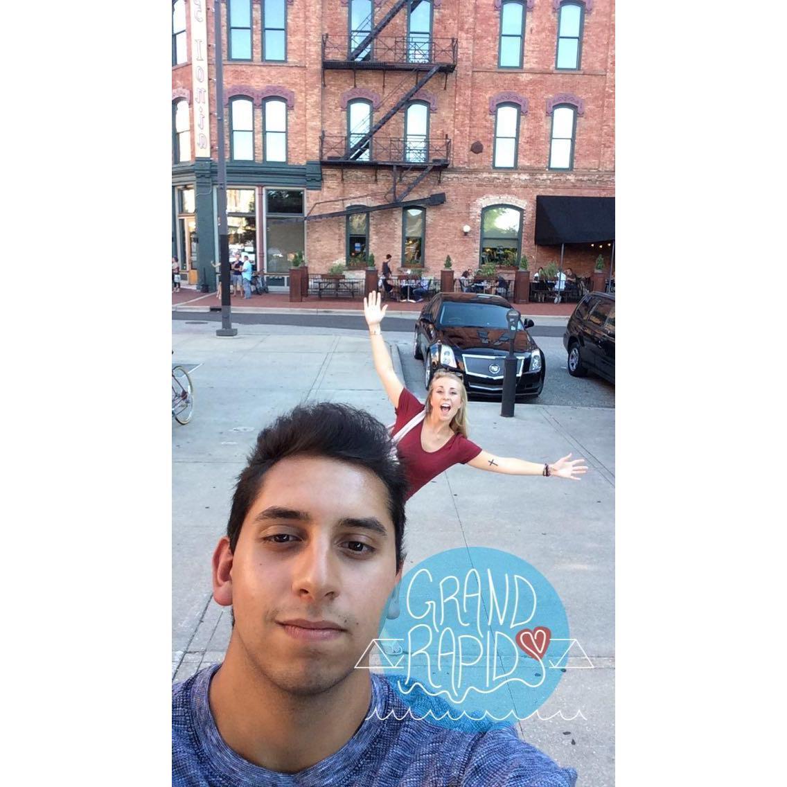 August 2016: Trip to Grand Rapids weekend before Anthony returned back to school for his Junior year