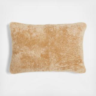 Malmo Shearling Throw Pillow Cover