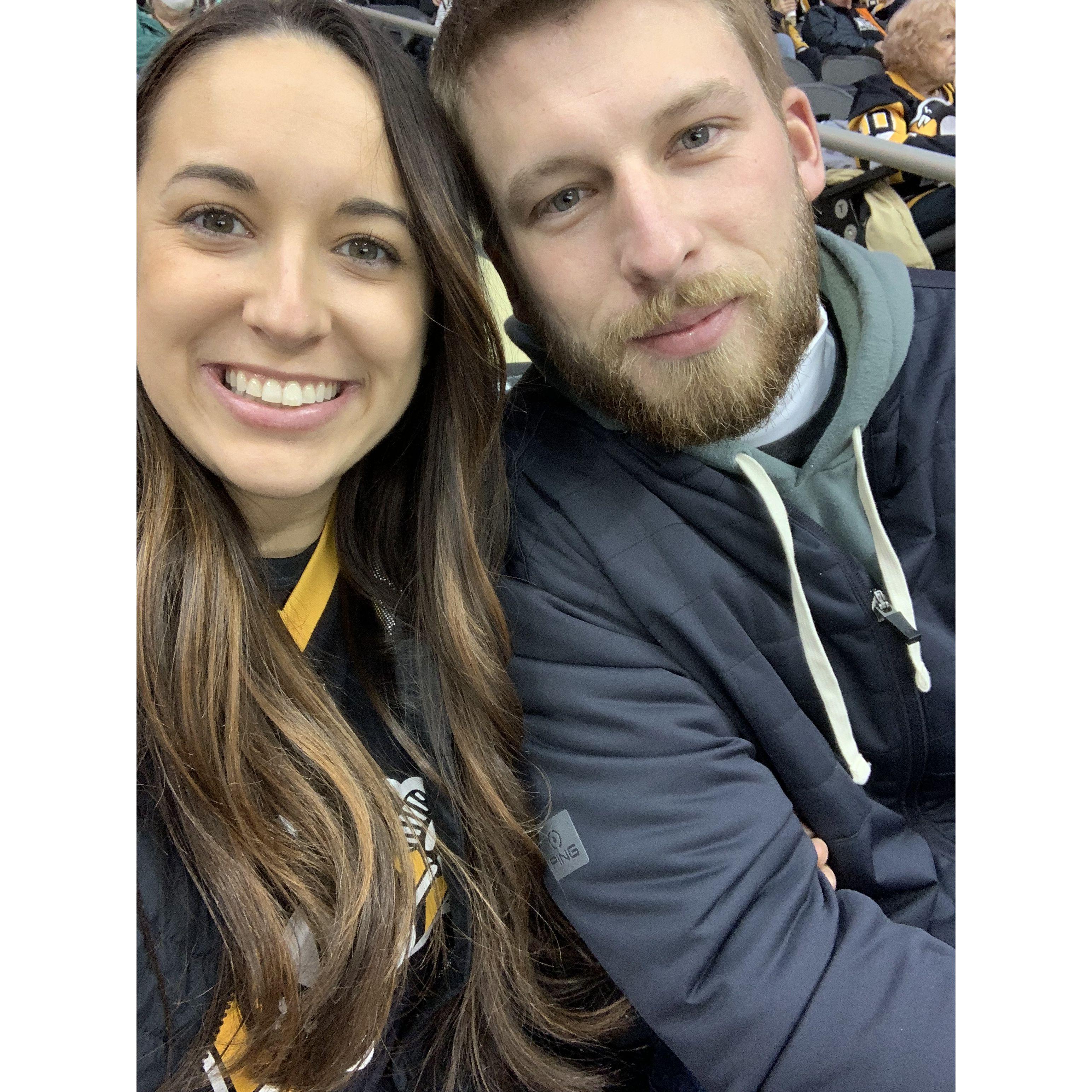 Pittsburgh Penquins hockey game!