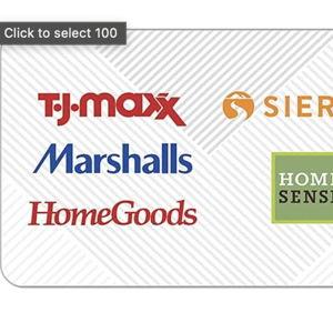 TJX Multibrand eGift Card