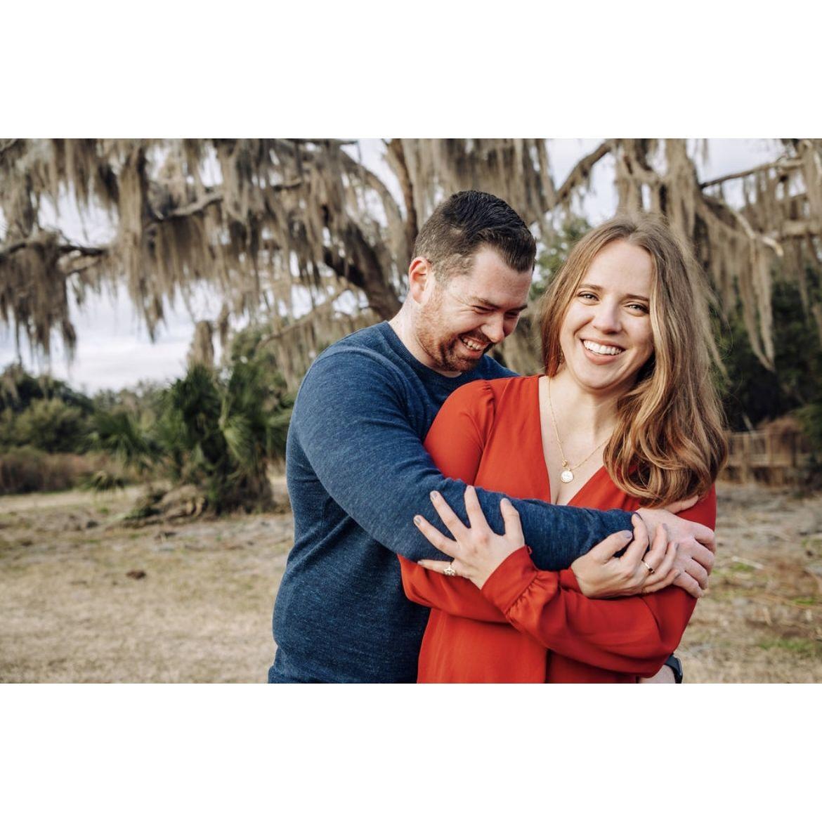 Our first "fancy" pictures taken together in Gainesville.