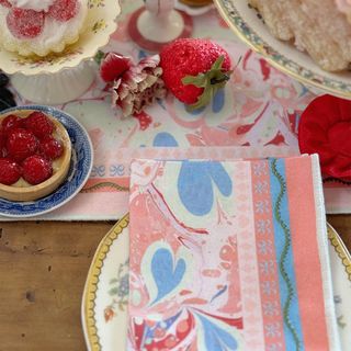 Alice in Wonderland Dinner Napkin, Set of 4