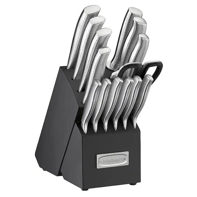 Cuisinart - 15-Piece Cutlery Set - Stainless Steel
