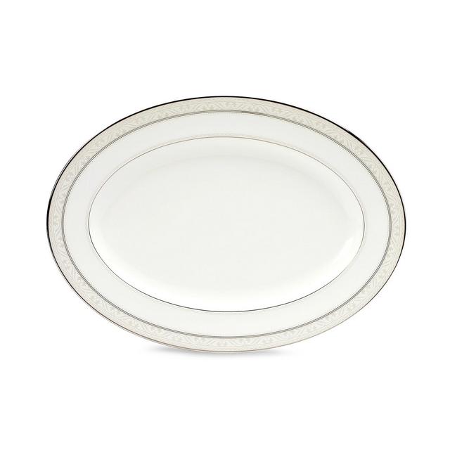 Noritake "Montvale Platinum" Oval Platter, 16"