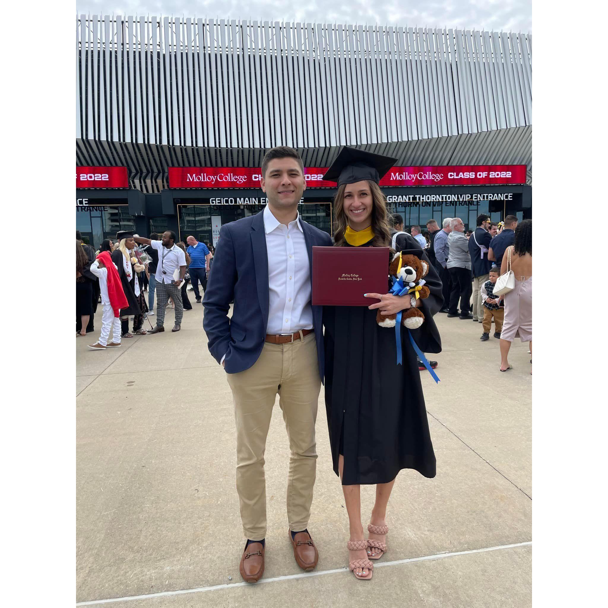 Nursing school graduation