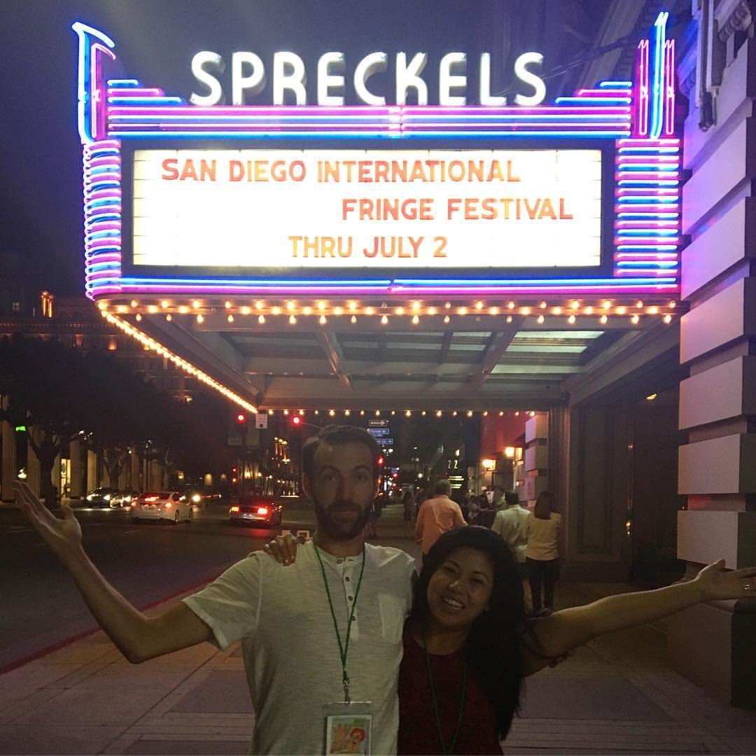 Performed in our first theatre piece together for the San Diego International Fringe Festival