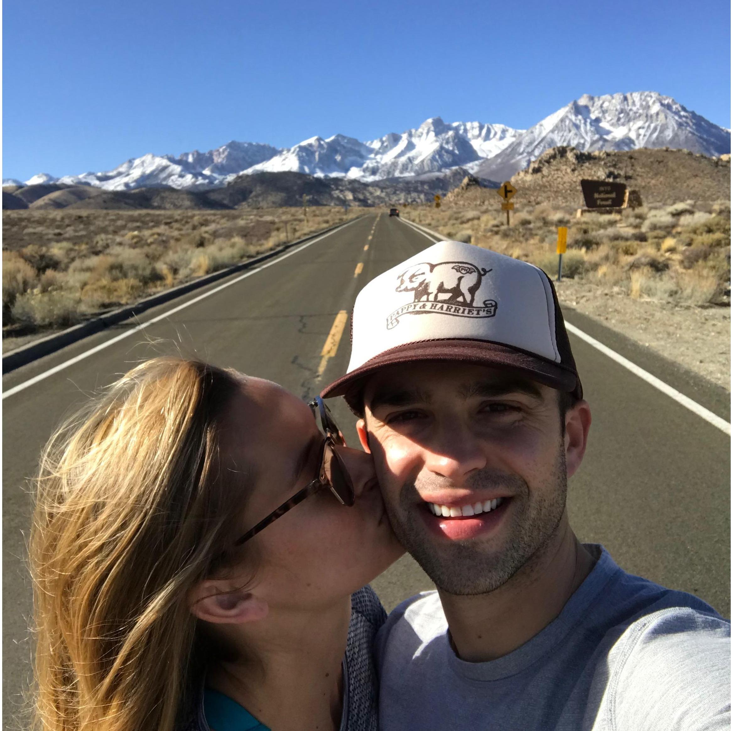 January 2018, Bishop, CA