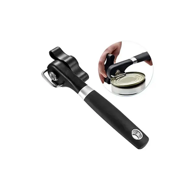 MOVSSOU Manual Can Opener Stainless Steel Safe Smooth Edge