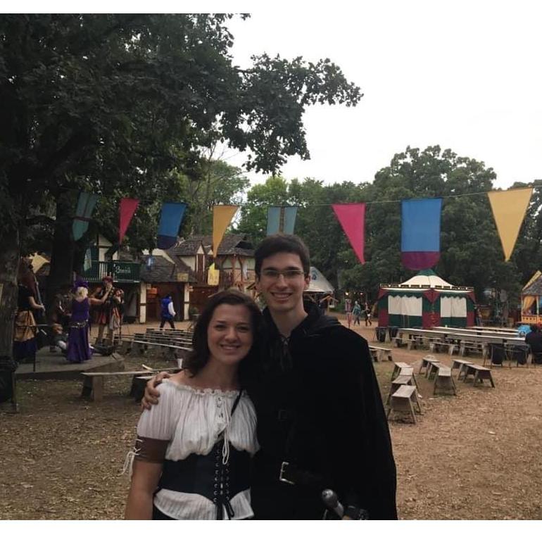 Our first time at the Renaissance fair
