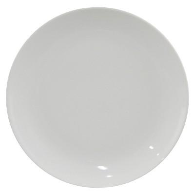 Product description page - Glazed Porcelain Dinner Plate 11" White - Threshold™