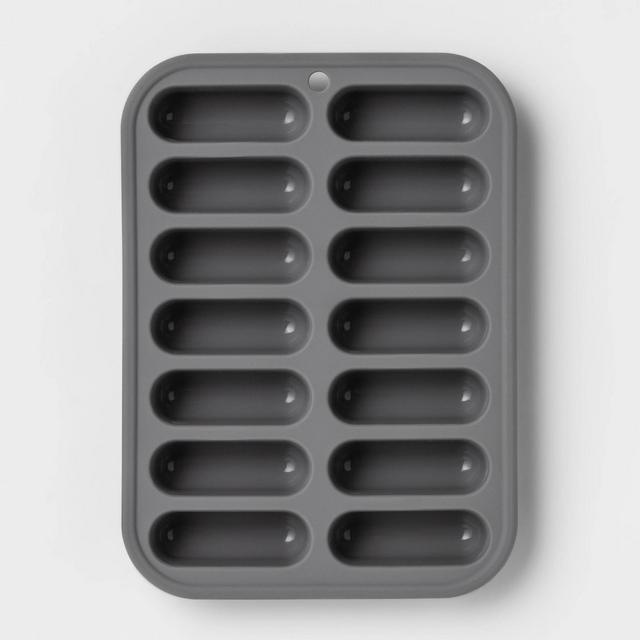 Silicone Ice Cube Tray Gray - Room Essentials™