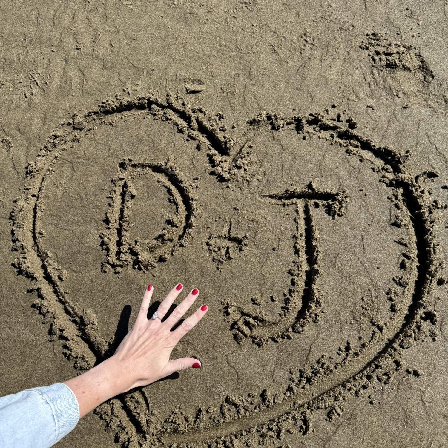 Engagement at Cannon Beach.