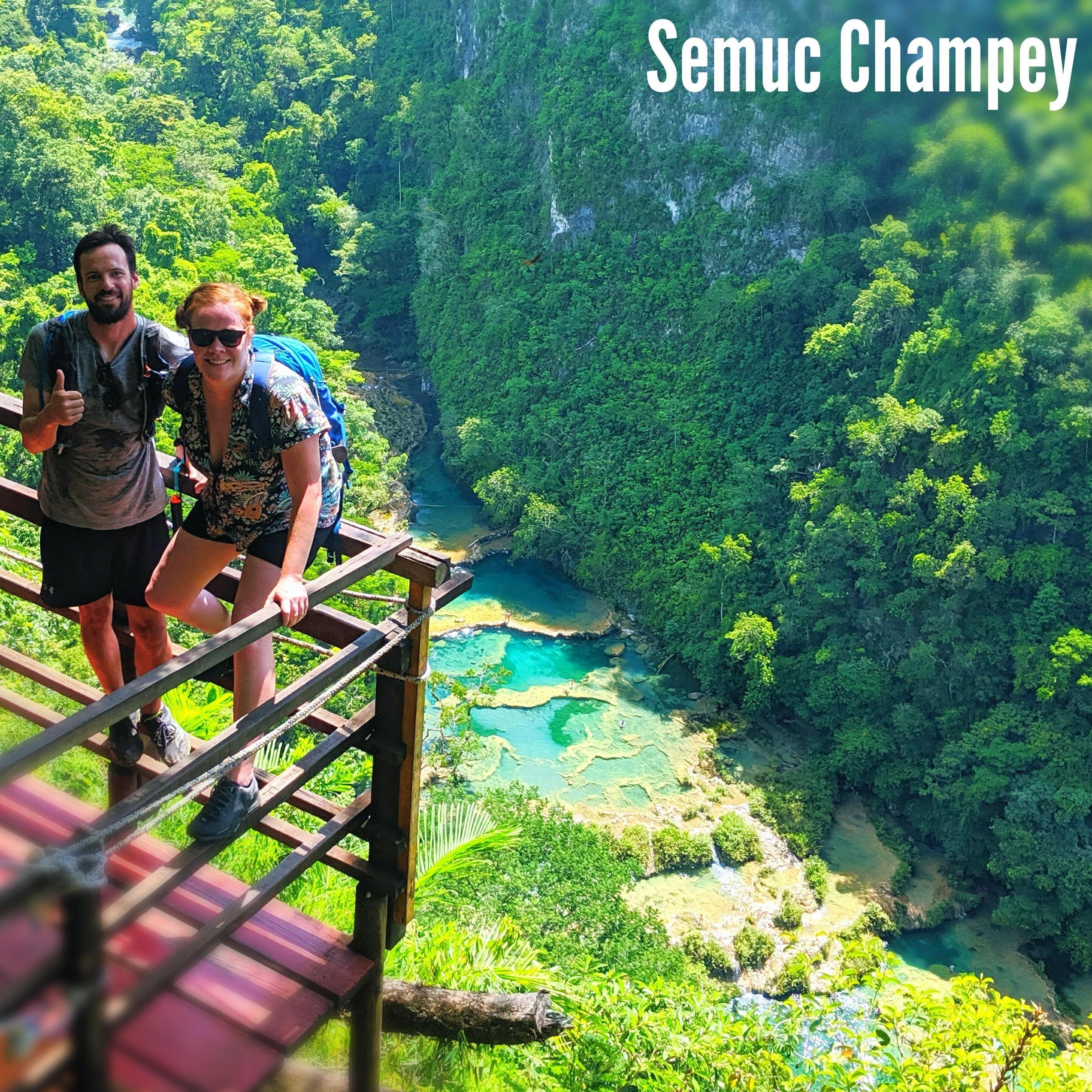 Beauty hike in Guatemala